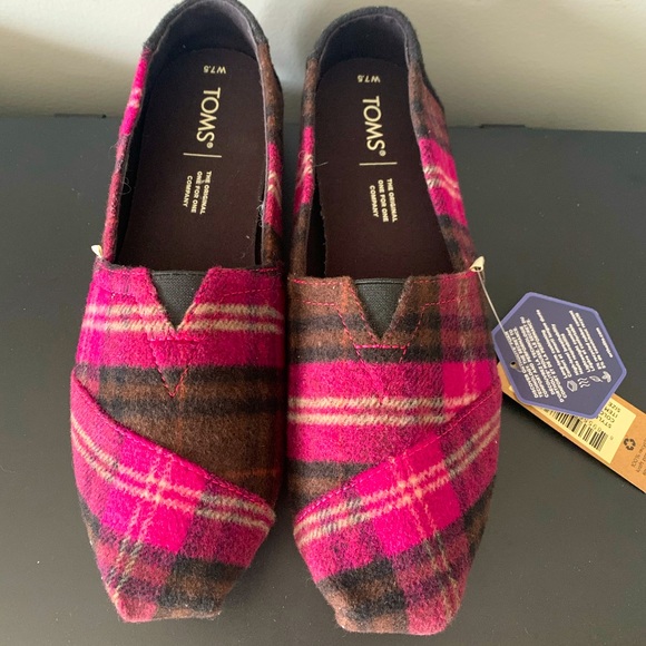 Tom’s Fuchsia Cozy Plaid CloudBound Classics - Picture 1 of 2